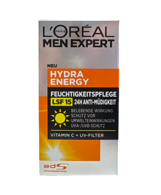 L’Oréal Men Expert Hydra Energetic SPF 15 Gezichtscrème 50 ml