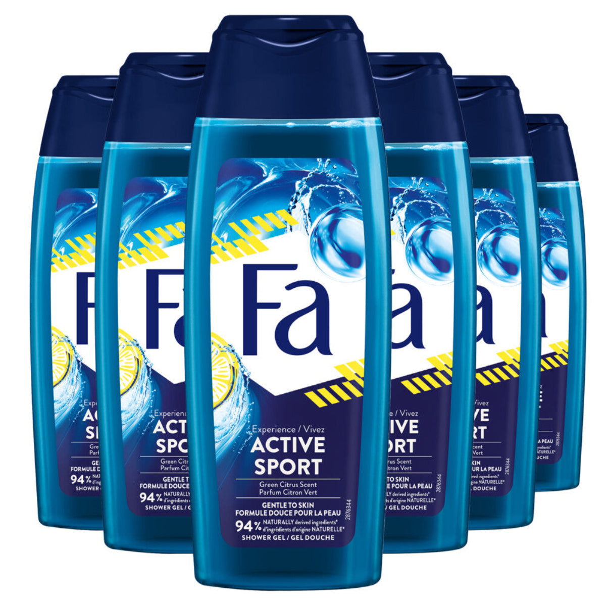 Fa Men Douchegel Active Sport 250 ml 6x voordeelverpakking K Drogerie