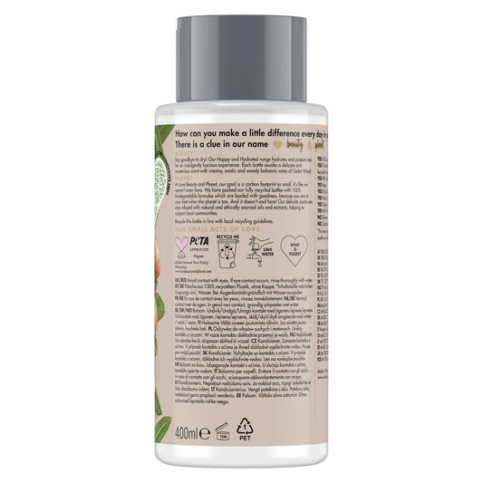 Love Beauty and Planet Conditioner Shea butter en Sandalwood 400 ml