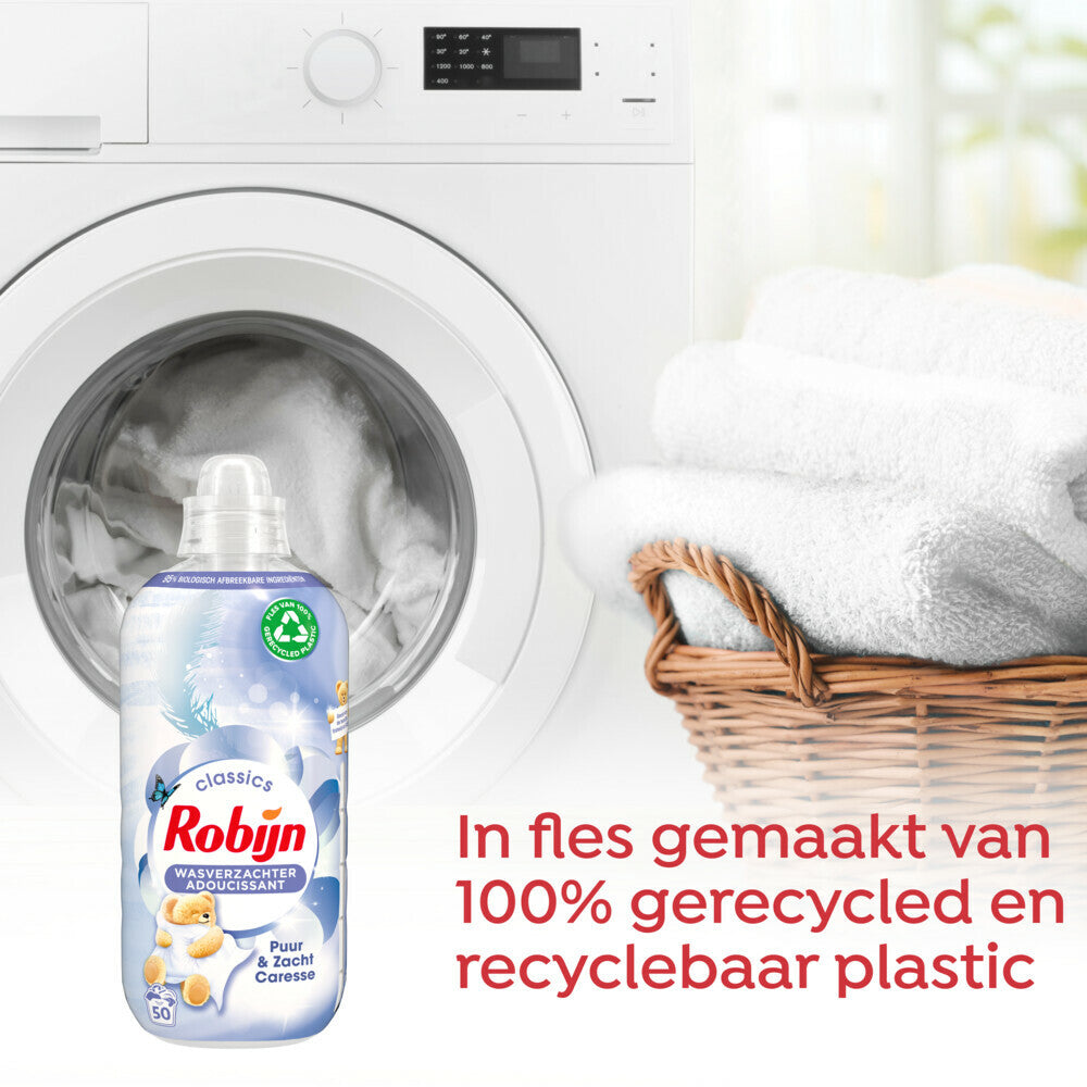 Robijn Wasverzachter Puur & Zacht 50 Wasbeurten 1250 ml