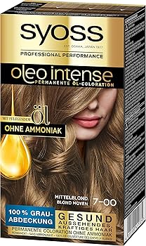 Syoss Oleo Color 7-00 Middelblond Haarverf