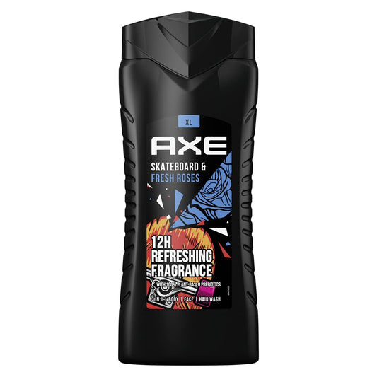 Axe Douchegel Skateboard & Fresh Roses 400 ml K Drogerie