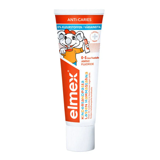 3x Elmex Peuter (0-5 Jaar) Gel-Tandpasta 75 ml K Drogerie
